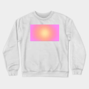 Pink and Yellow Aura Crewneck Sweatshirt